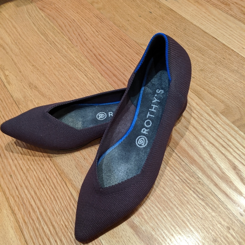 Rothy's point in color port Size 9